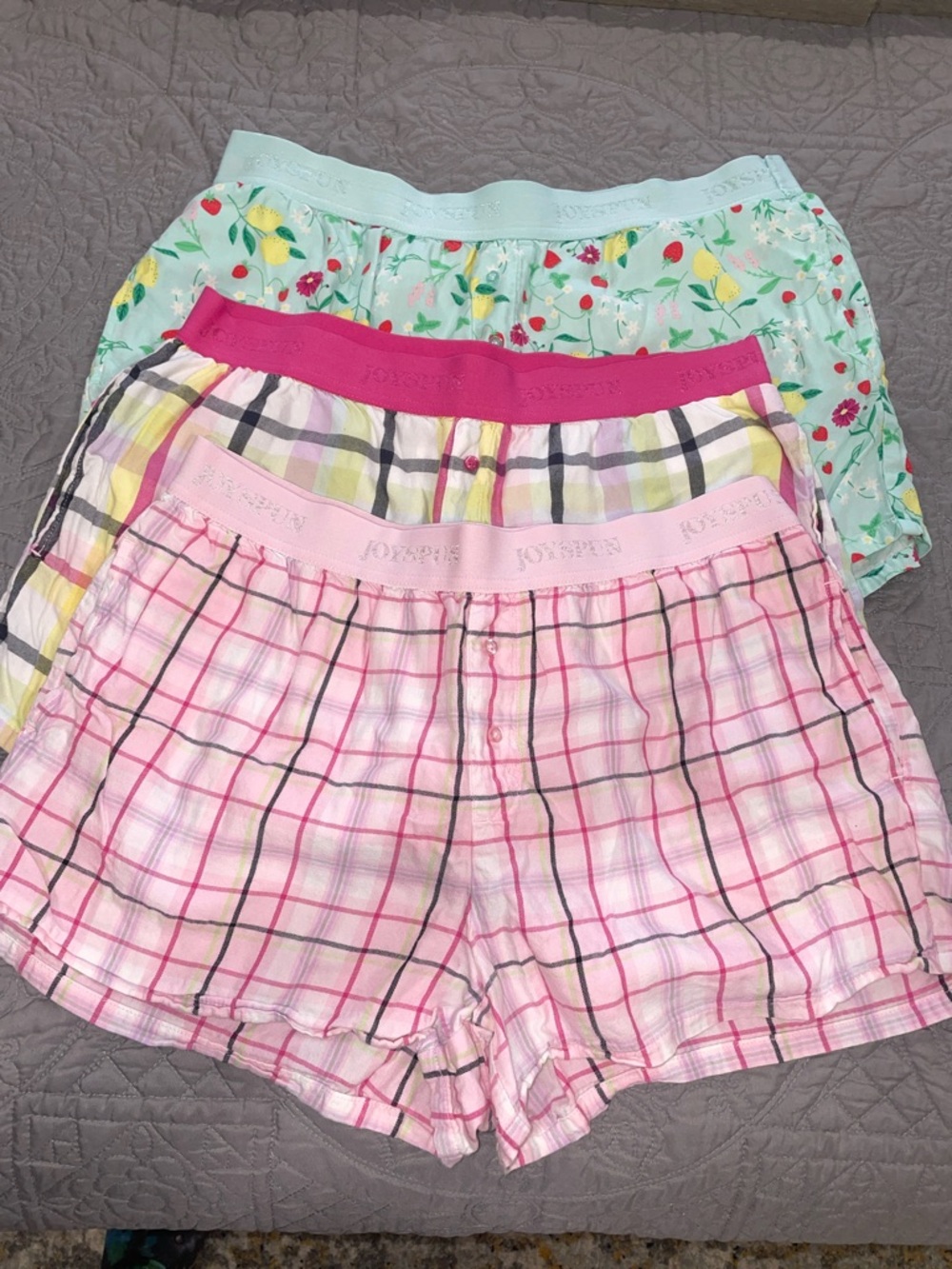Joyspun Cotton Boxer Short Set M